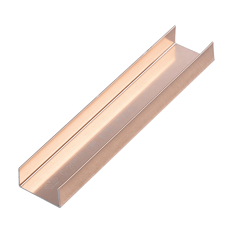20x10CM Champagne Aluminum U Channels