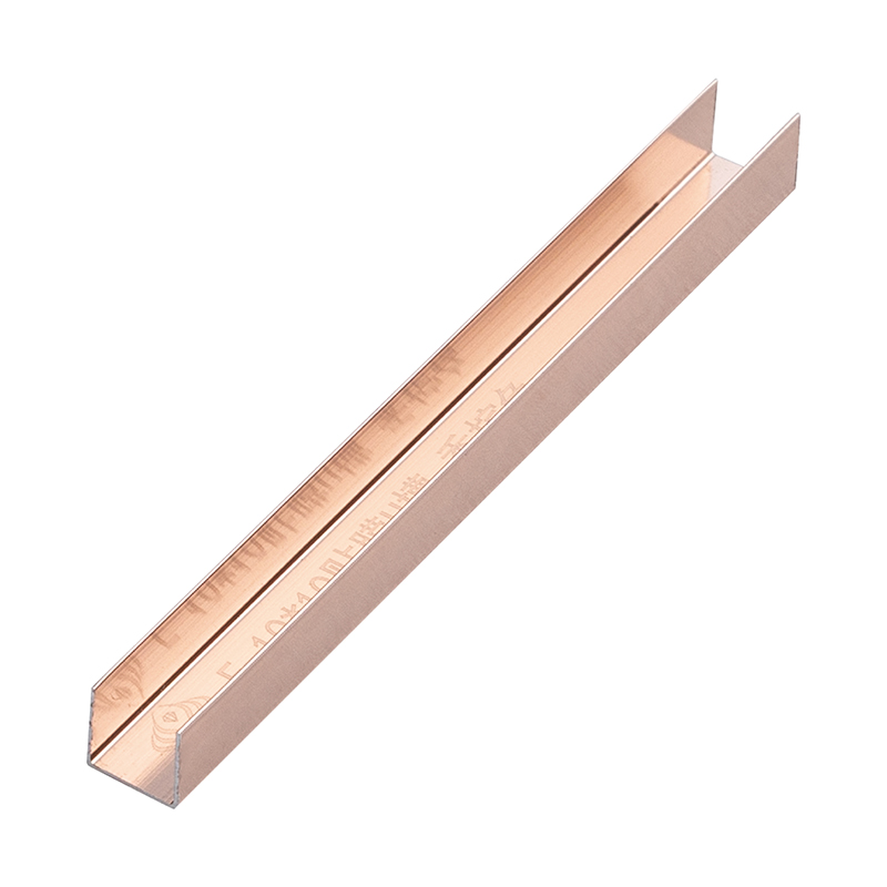 10x10CM Champagne Aluminum U Channels