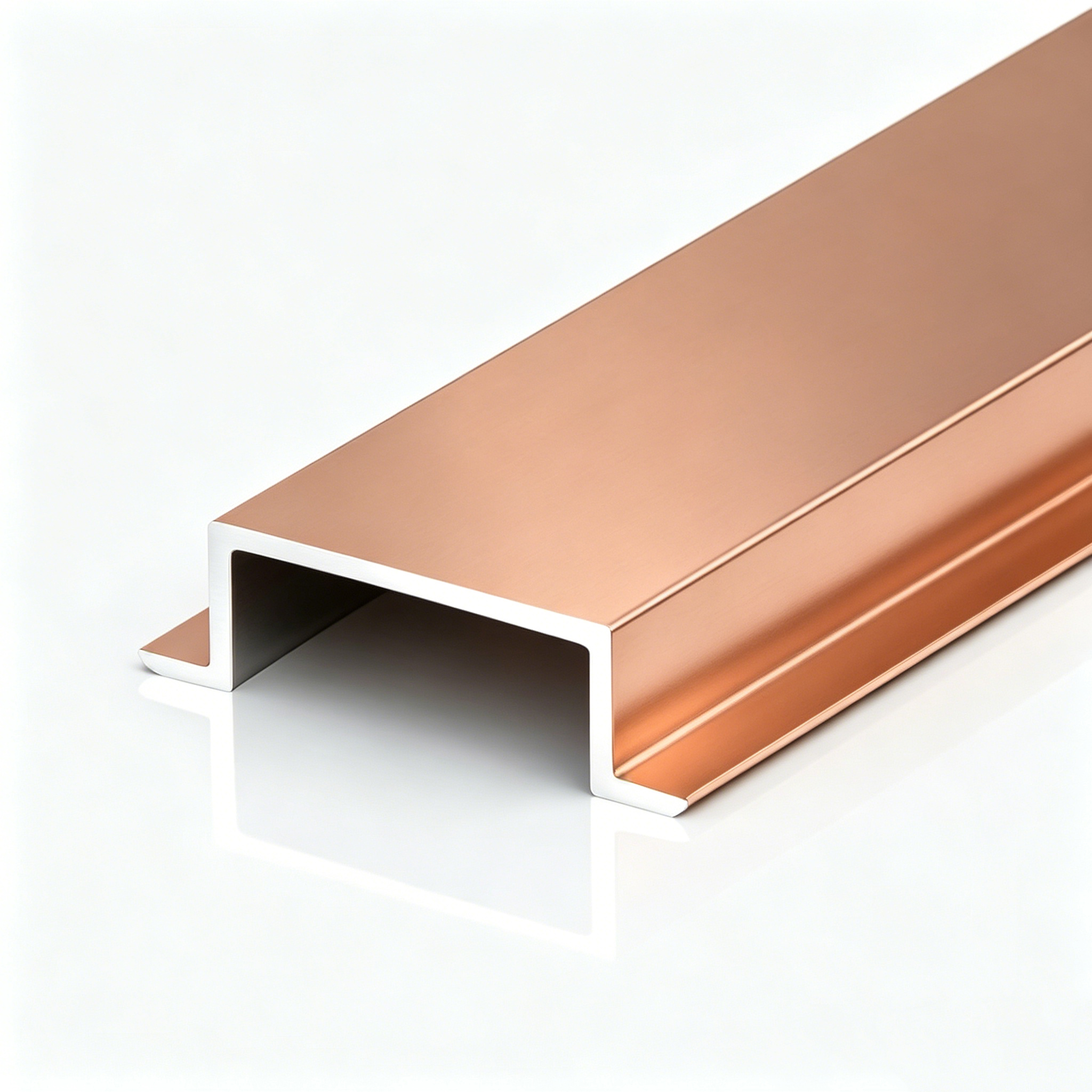 Hat Channel Aluminium wall panel seam trim