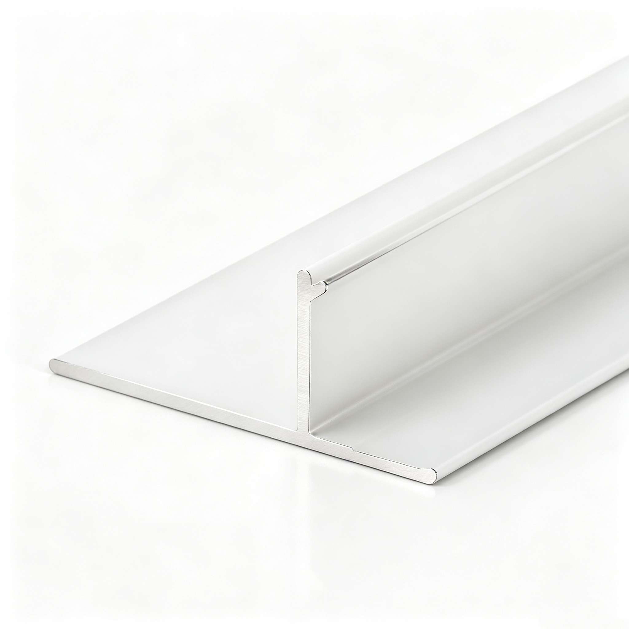 Flanged Aluminum wall panel trim