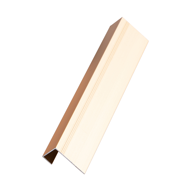 Gold J Wall Panel Edge Trim