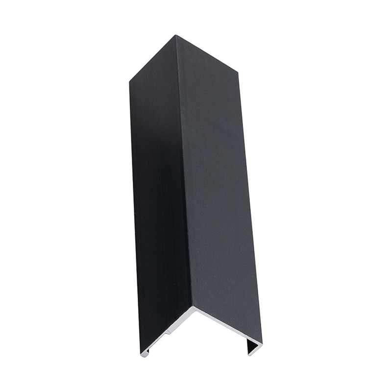 Black J Wall Panel Edge Trim