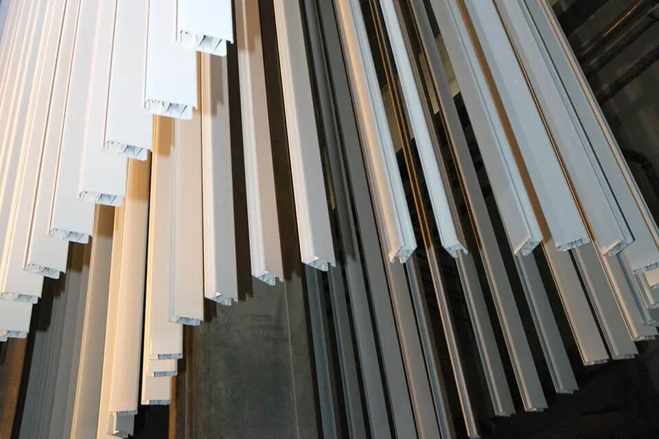 Cooling and quality inspection for powder coated aluminum