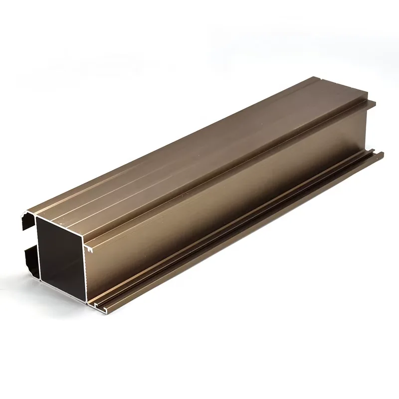 Bronze and champagne anodized aluminum colors