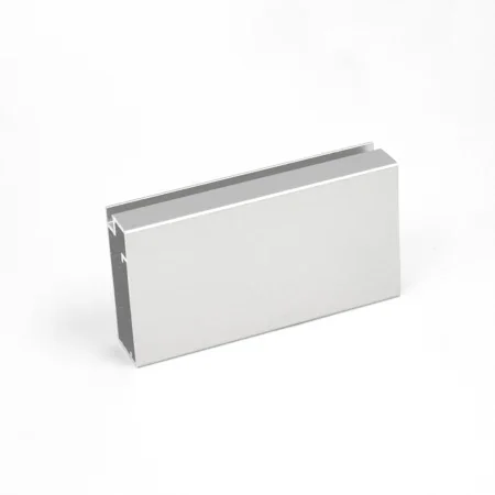 Natural clear anodizing on aluminum trim profile