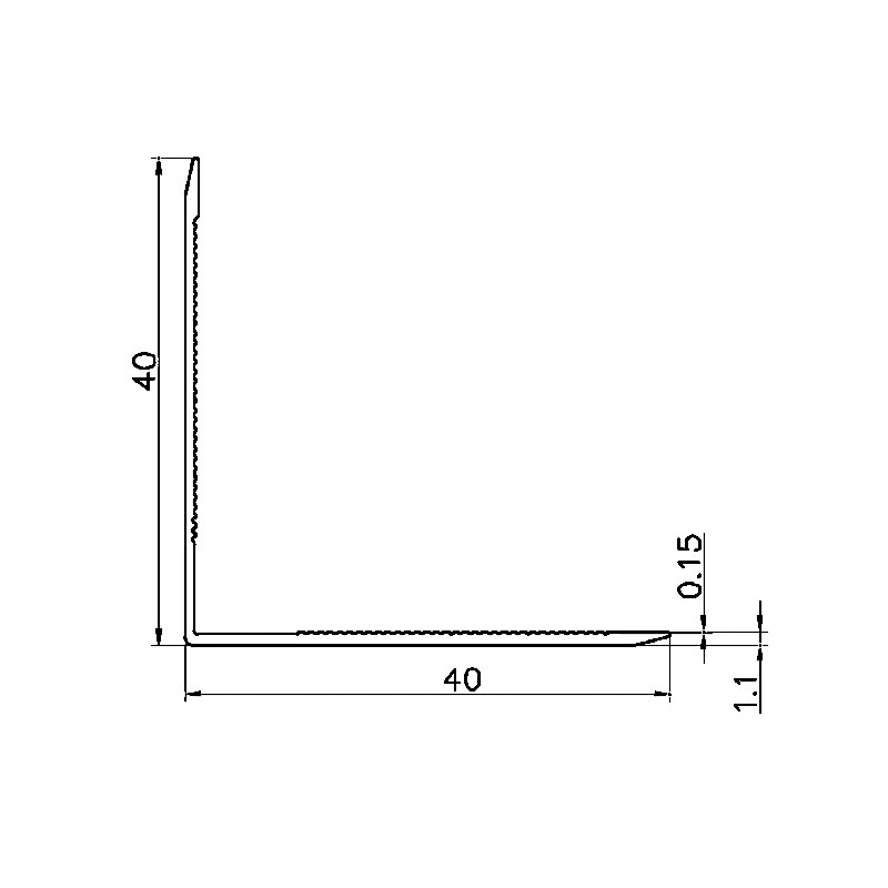 40X40 Wall Corner Guards