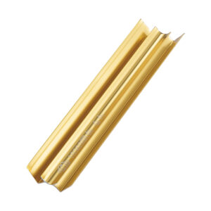 Aluminum Double-Channel Internal Corner Wall Panel Trim