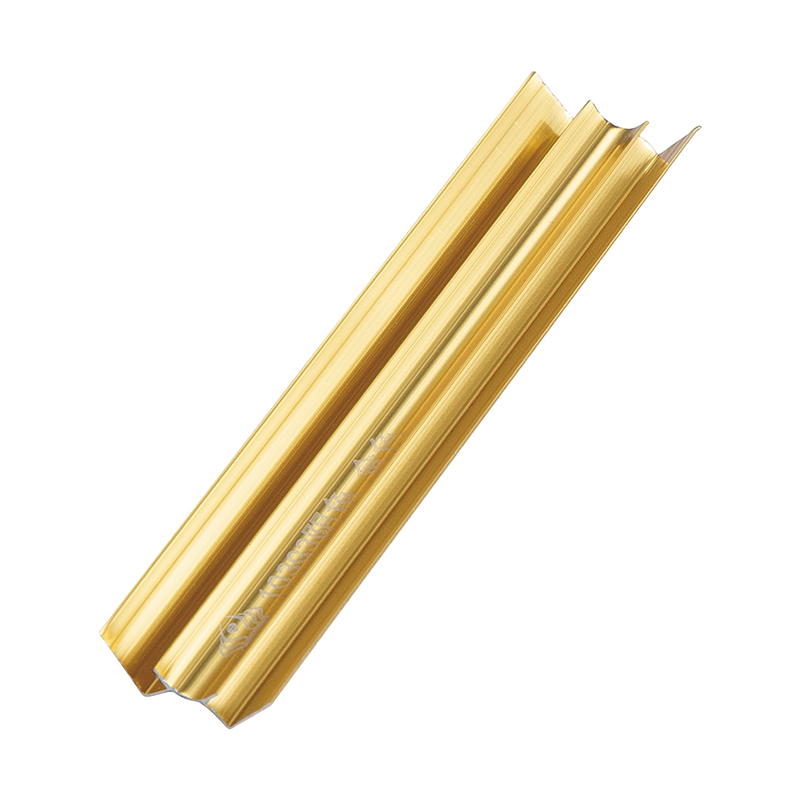 Aluminum Double-Channel Internal Corner Wall Panel Trim