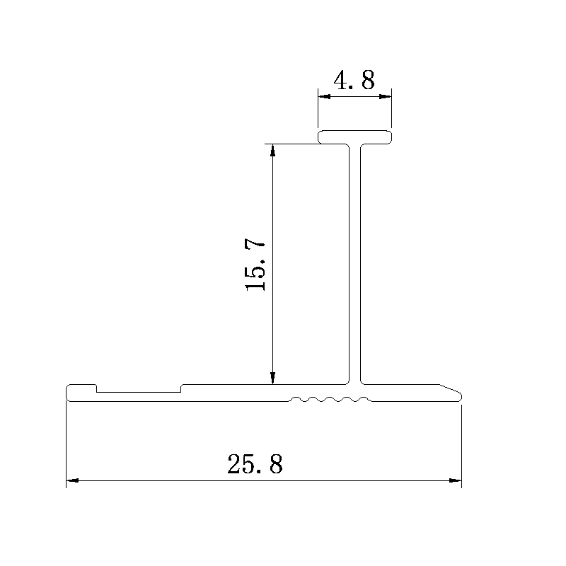 15.7MM H Wall Panel Trim