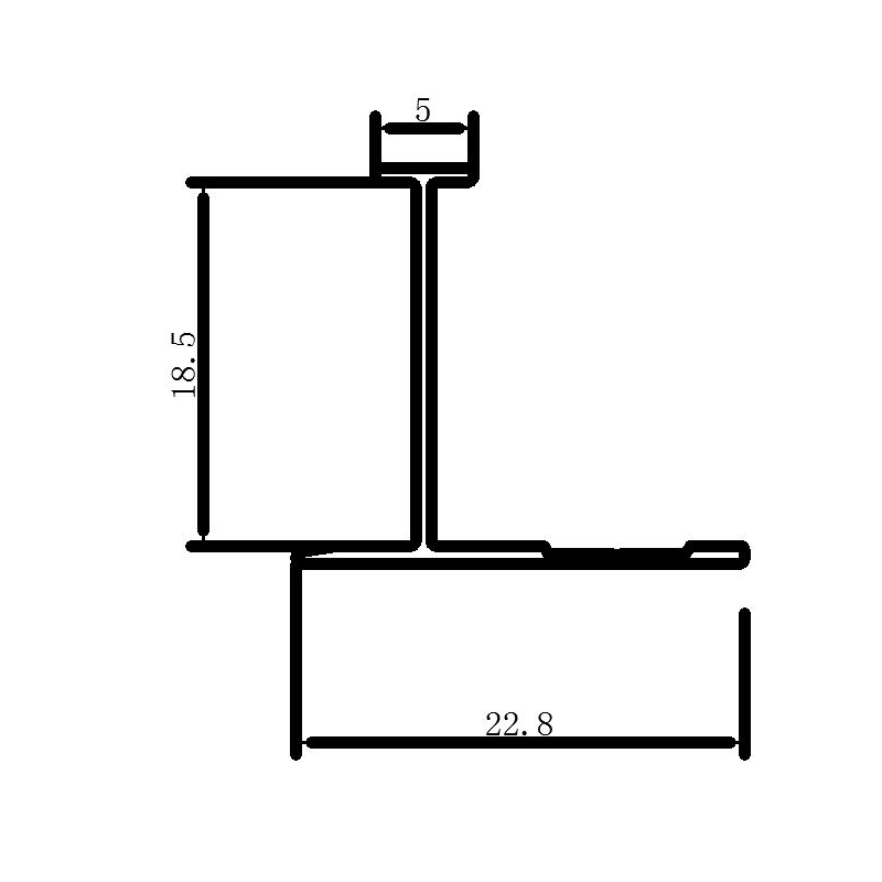 18.5MM H Wall Panel Trim