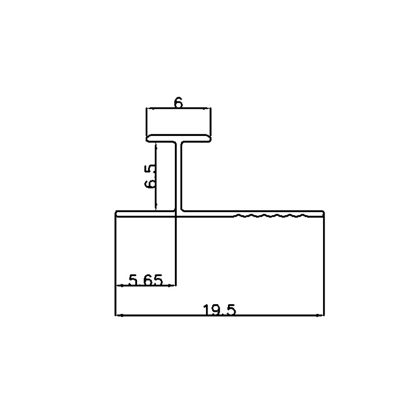6.5MM H Wall Panel Trim