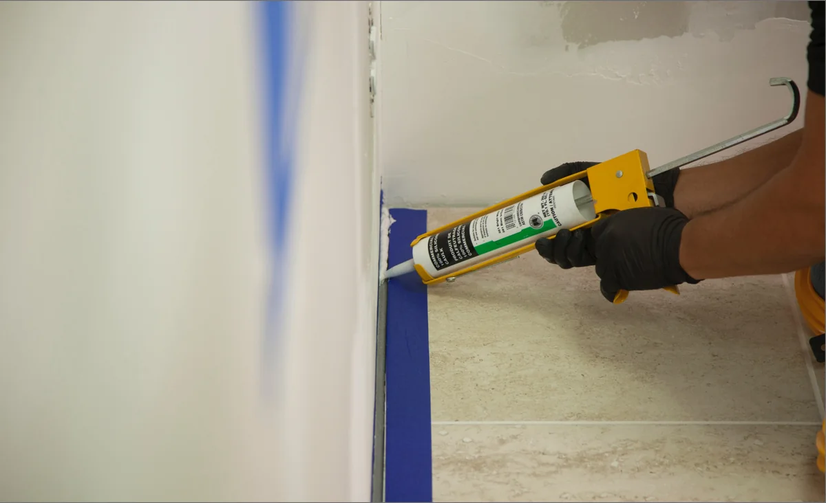 Finish tile edge with color-matched sealant or coating