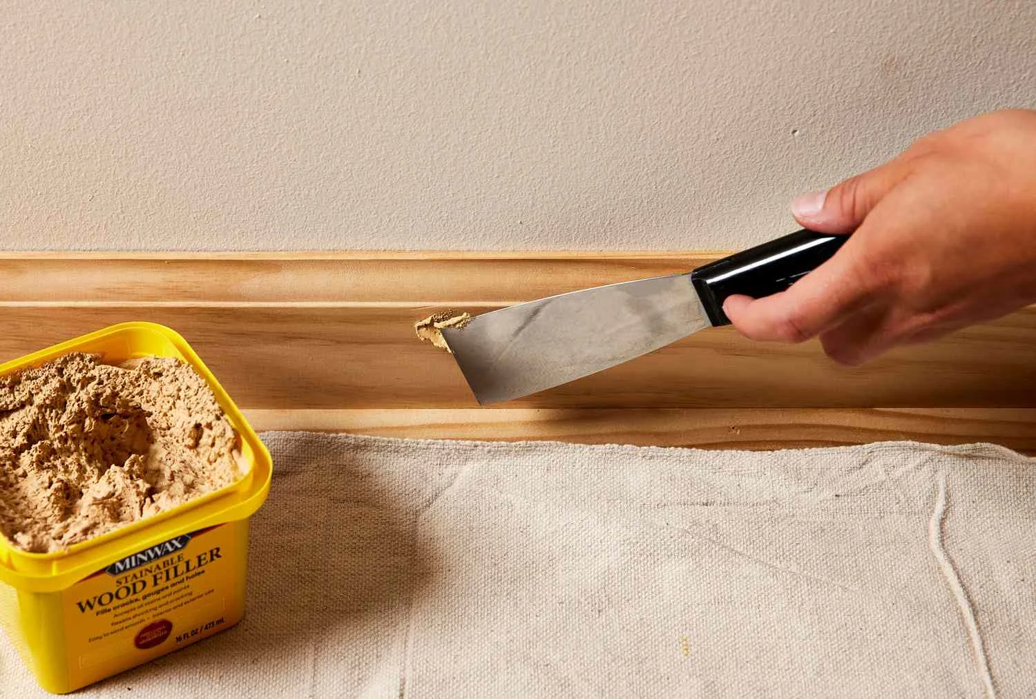 Wood baseboard and aluminum baseboard surface maintenance comparison